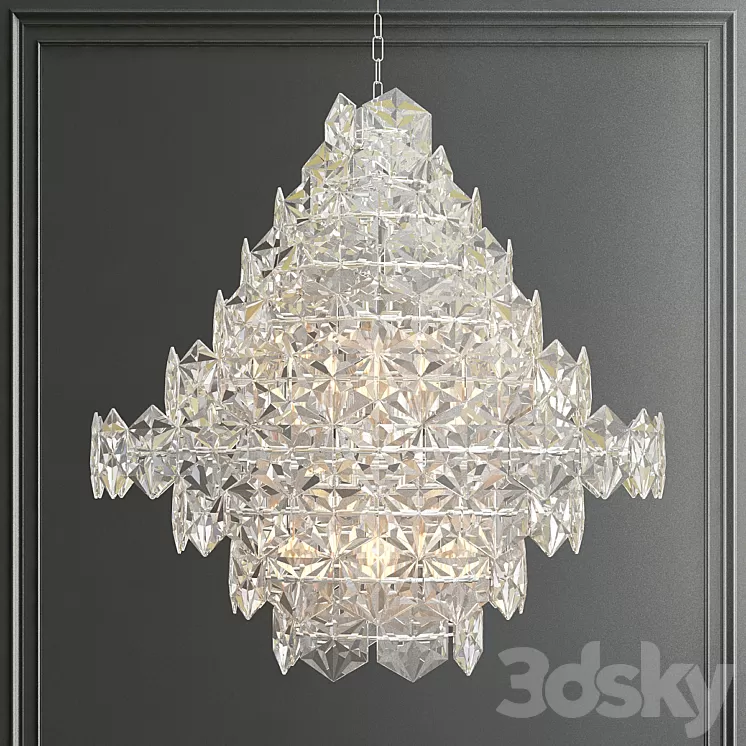 Eichholtz Chandelier Hermitage 3D Model
