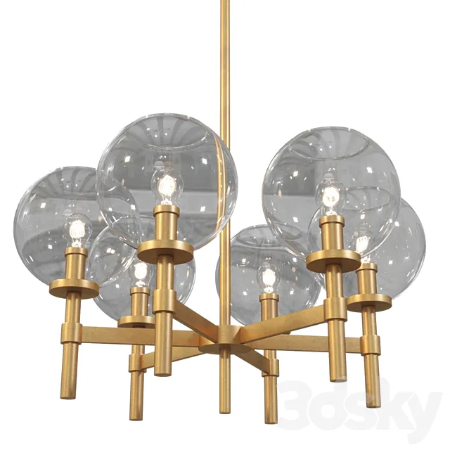 Eichholtz - Chandelier Jade S 3DModel