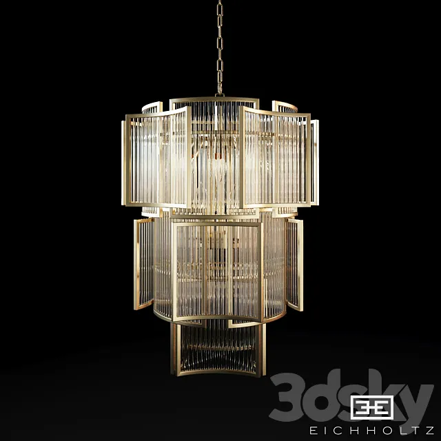 Eichholtz Chandelier Jet Set 3D Model
