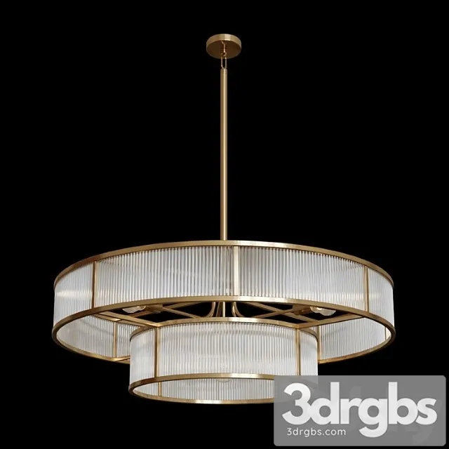 Eichholtz chandelier montparnasse 3D Model Free