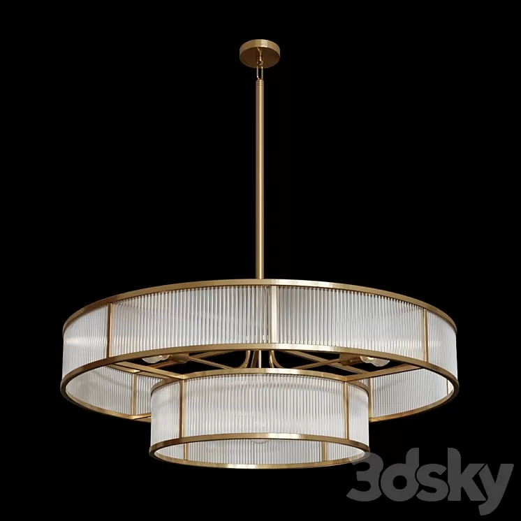 Eichholtz CHANDELIER MONTPARNASSE 3D Model