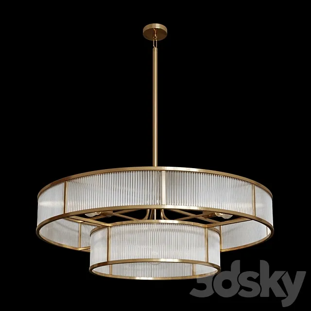 Eichholtz CHANDELIER MONTPARNASSE 3DModel