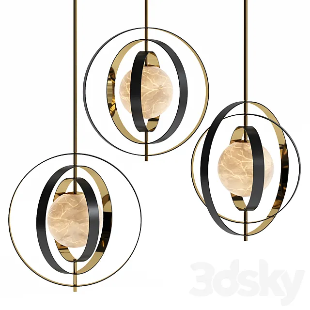 Eichholtz - Chandelier Pearl 3D Model