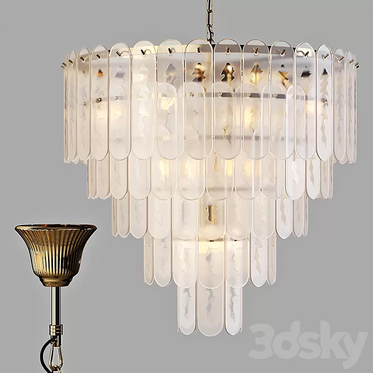 Eichholtz: Chandelier - Riveria 3D Model