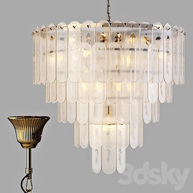 Eichholtz: Chandelier - Riveria 3DModel