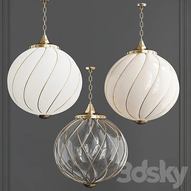 Eichholtz CHANDELIER ROMANO 3DModel