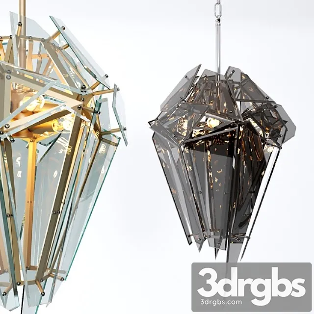 Eichholtz Chandelier Shard 3D Model Free