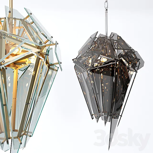 Eichholtz Chandelier Shard 3DModel