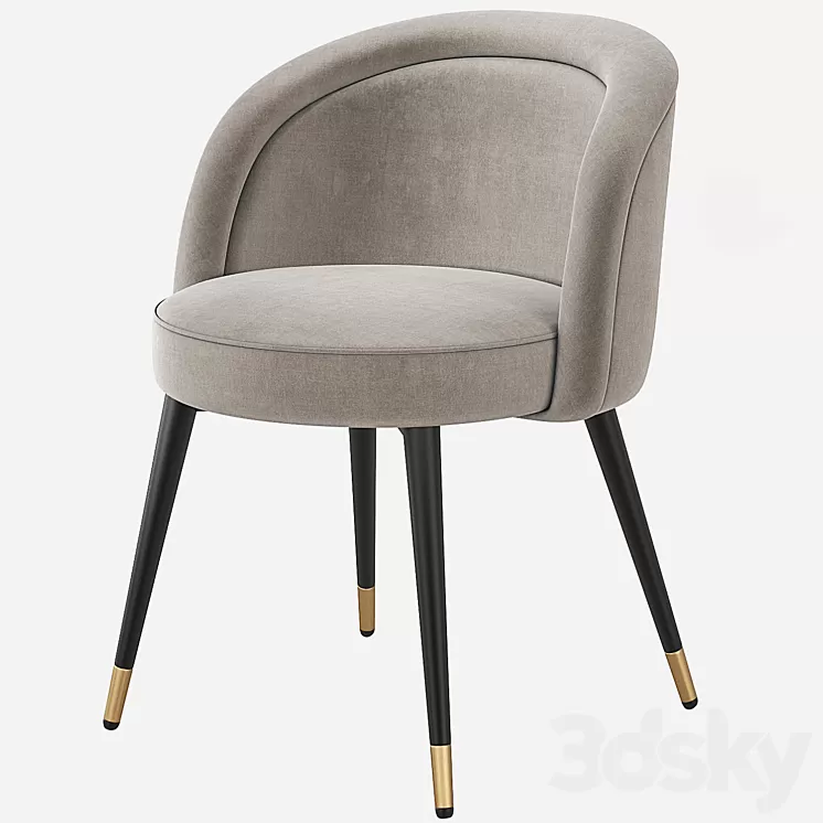 Eichholtz CHLOE Dining Chair 3D Model