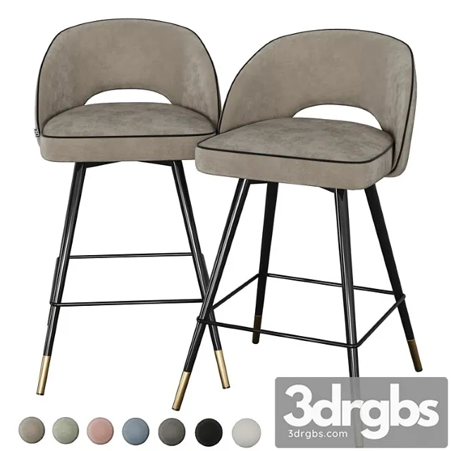 Eichholtz cliff semi-bar chair