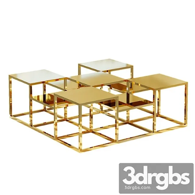 Eichholtz coffee table avian 2 3D Model Free