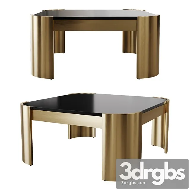 Eichholtz Coffee Table Courrier 3D Model Free