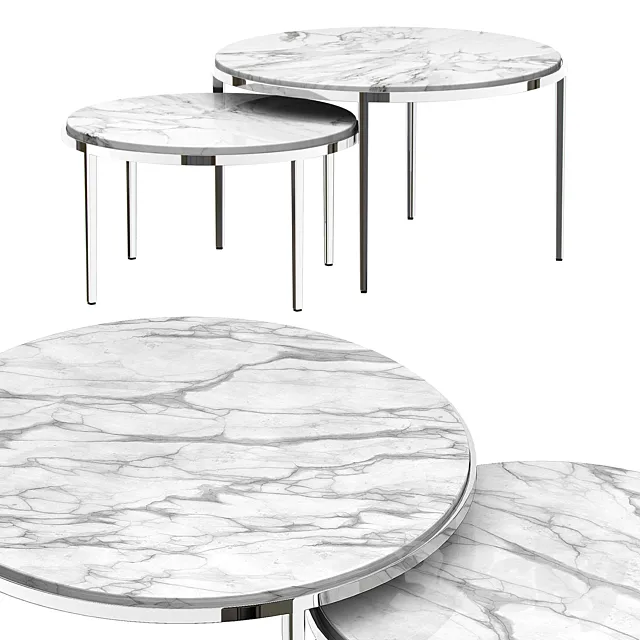 Eichholtz COFFEE TABLE FREDO SET OF 2 3D Model