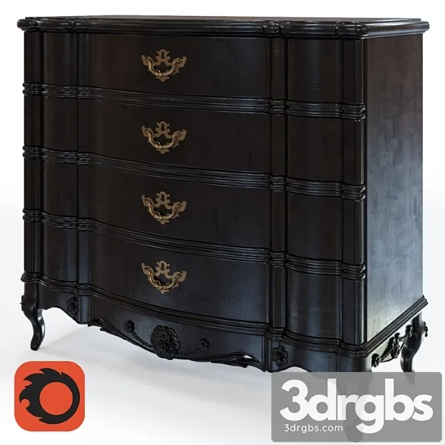 Eichholtz commode bohemien 2 3D Model Free