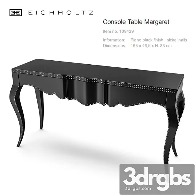 Eichholtz Console Table Margaret 3D Model Free