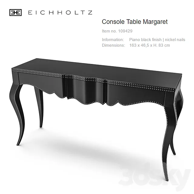 Eichholtz Console Table Margaret 3D Model