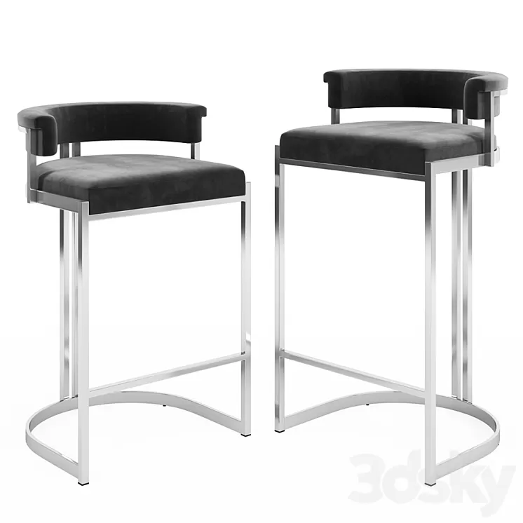 Eichholtz Dante Bar Stool 3D Model