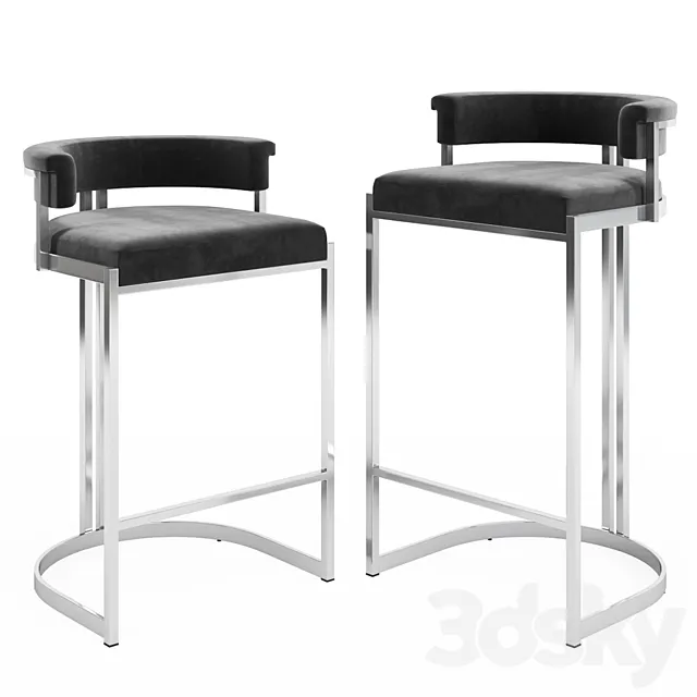Eichholtz Dante Bar Stool 3DModel