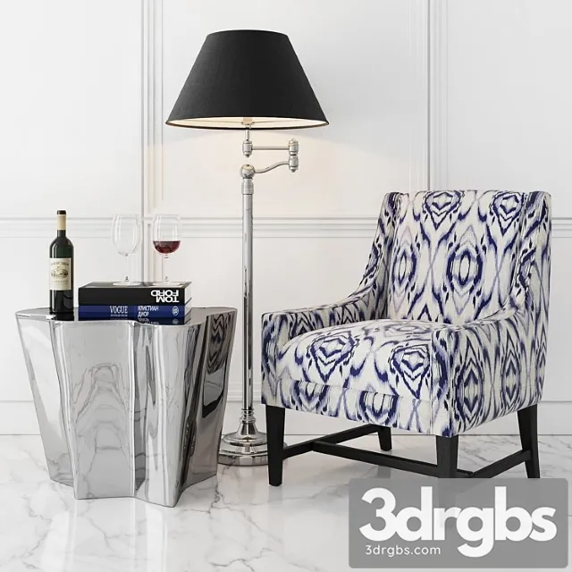 Eichholtz Decor Set 01 3D Model Free