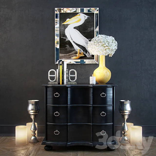 Eichholtz decor set 3DModel