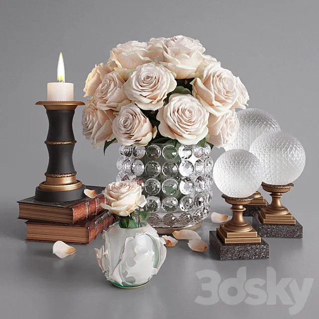 Eichholtz Decor Set 3DModel