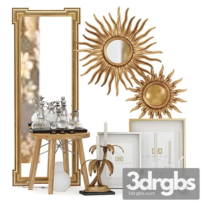 Eichholtz Decoration Set 3D Model Free