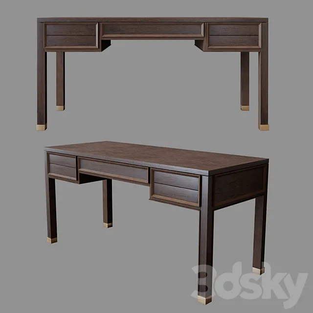Eichholtz desk melchior 3D Model