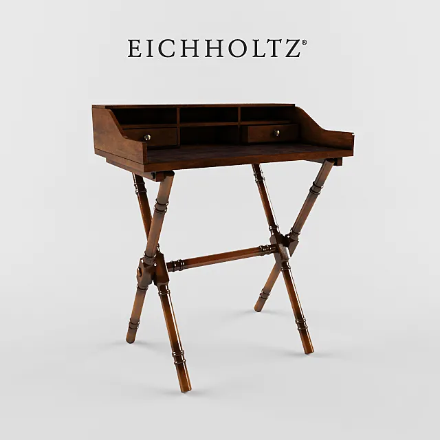 Eichholtz Desk Travel Butler Tray Model 3D Model