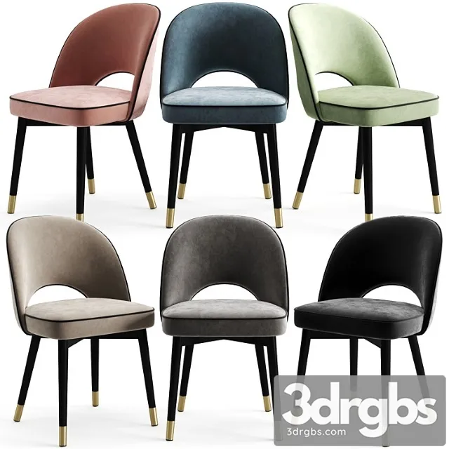 Eichholtz dining chair cliff 2 3D Model Free