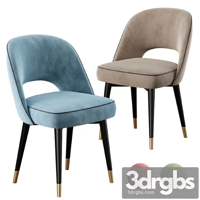 Eichholtz Dining Chair Cliff 3 3D Model Free