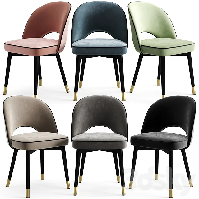 Eichholtz Dining Chair Cliff 3D Model