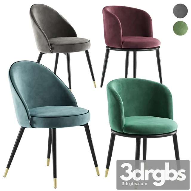 Eichholtz Dining Chair Cooper Filmore 3D Model Free
