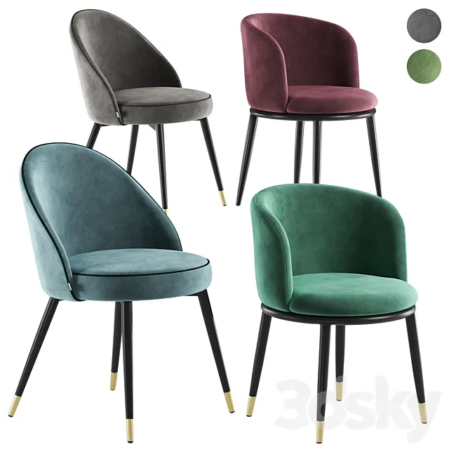 Eichholtz dining chair Cooper Filmore 3DModel