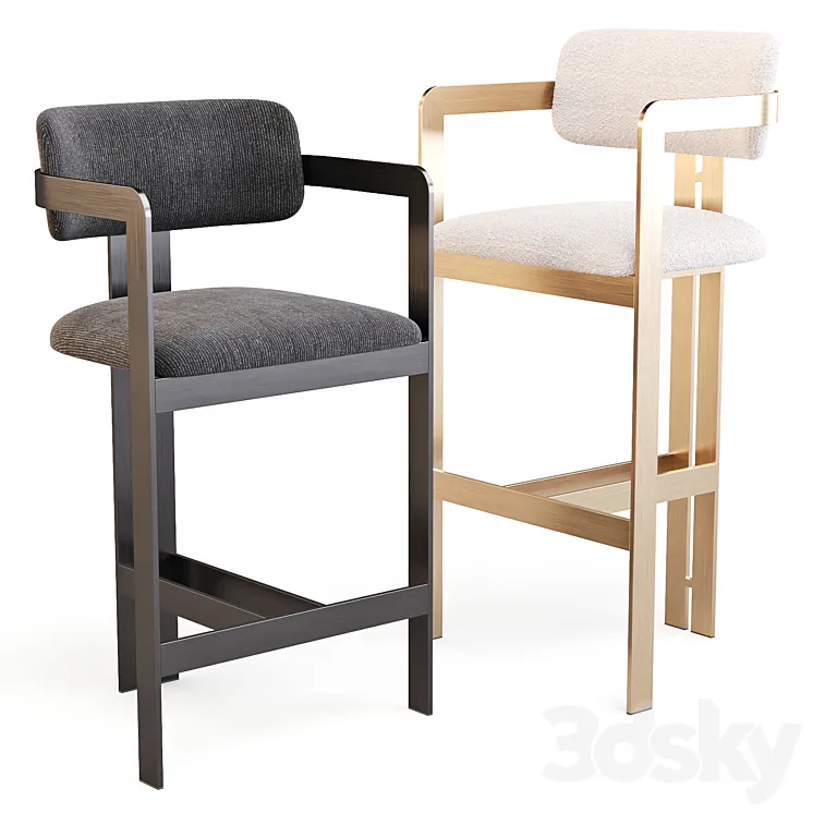 Eichholtz: Donato - Bar Stool 3D Model Free