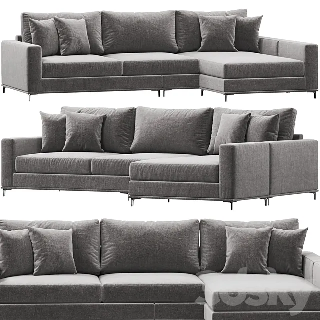 Eichholtz Feraud Lounge sofa 3D Model