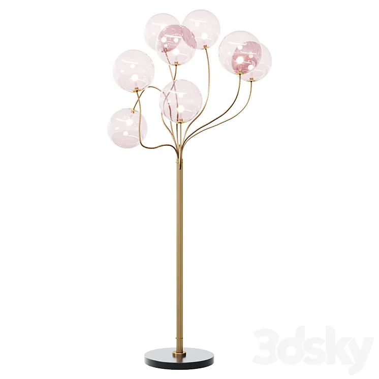 Eichholtz FLOOR LAMP ELON floor lamp floor lamp 3D Model Free