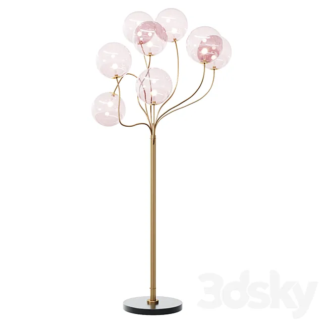 Eichholtz FLOOR LAMP ELON floor lamp. floor lamp 3DModel