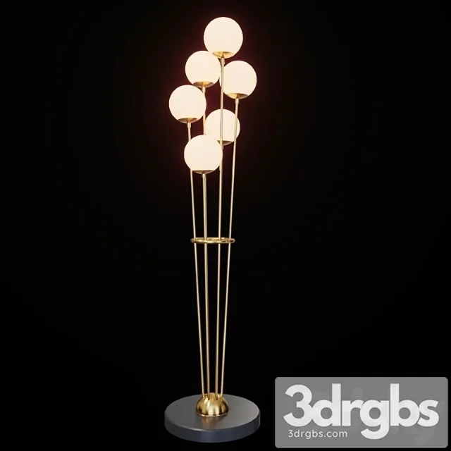 Eichholtz Floor Lamp Tortora 3D Model Free