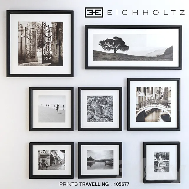 EICHHOLTZ framed prints - TRAVELLING 105677 3DModel