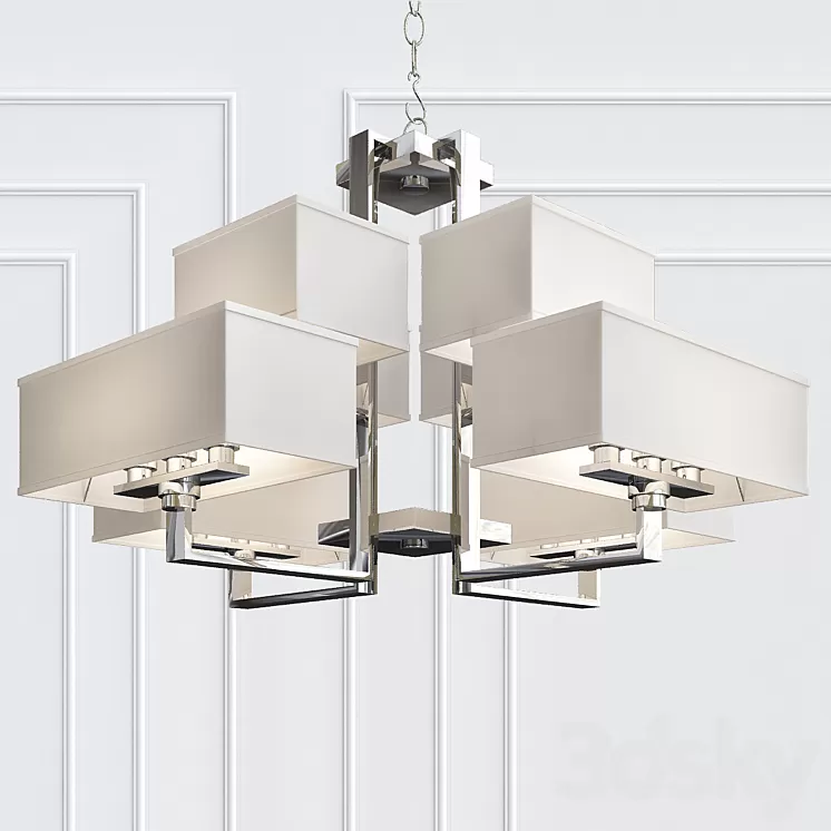 Eichholtz Furstenberg Chandelier 3D Model