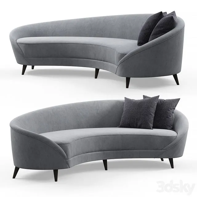Eichholtz la perla sofa 3D Model