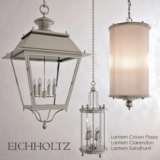 Eichholtz Lantern Crown Plaza Clarendon Sandhurst 3D Model