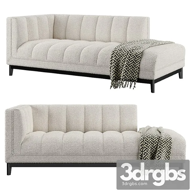 Eichholtz Lounge Sofa Ditmar 3D Model Free