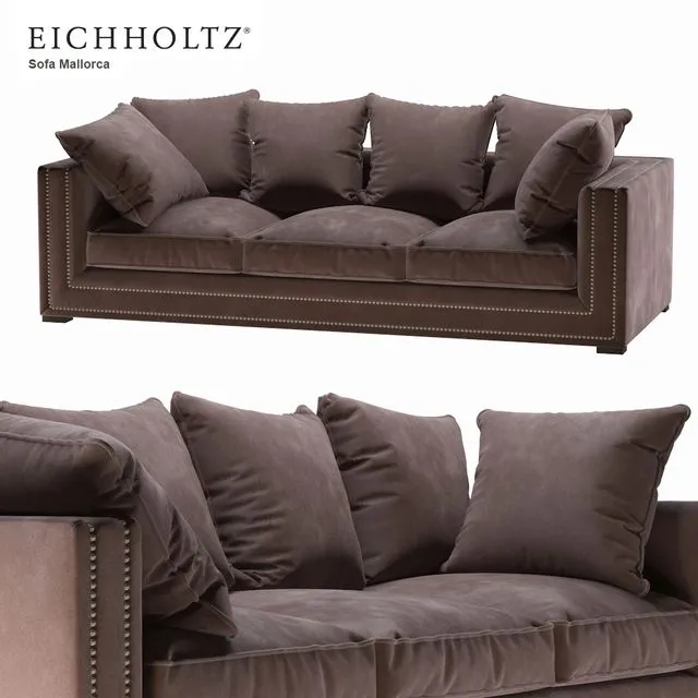 Eichholtz Mallorca Sofa 110076 3D Model