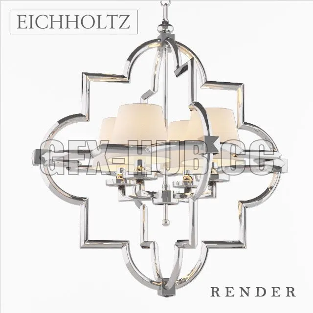 Eichholtz Mandeville S Nickel 3D Model