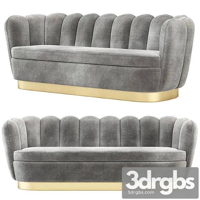 Eichholtz mirage velvet sofa