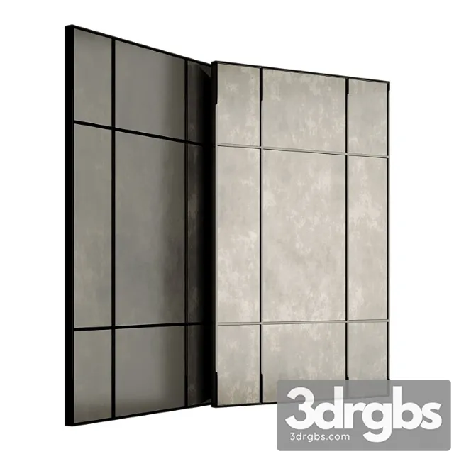 Eichholtz Mountbatten Antique Mirror Edition 3D Model Free