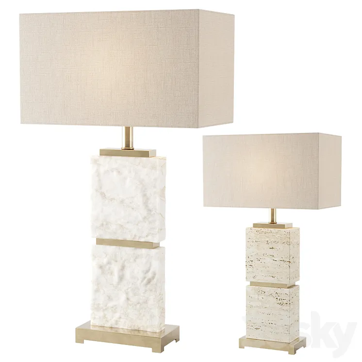 Eichholtz – Newton L Table Lamp 3D Model Free Download