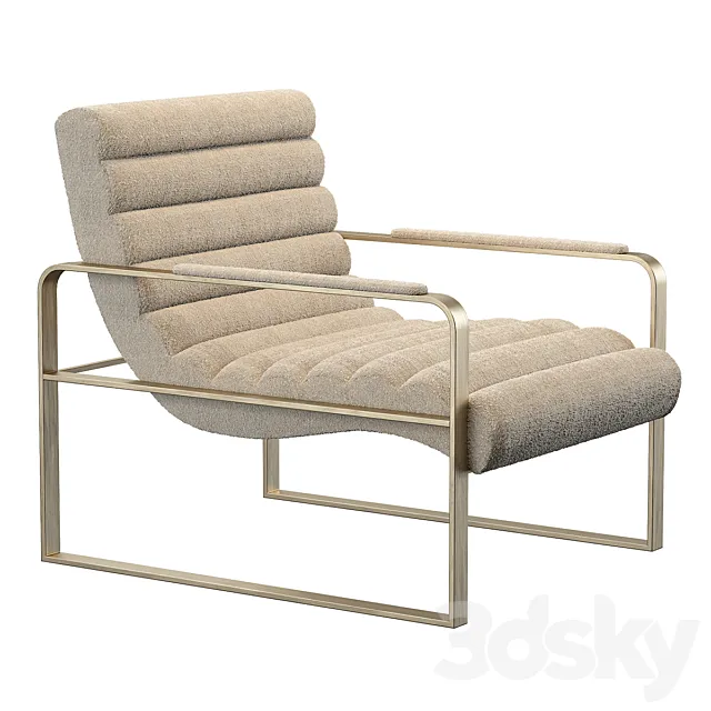Eichholtz Olsen armchair 3D Model