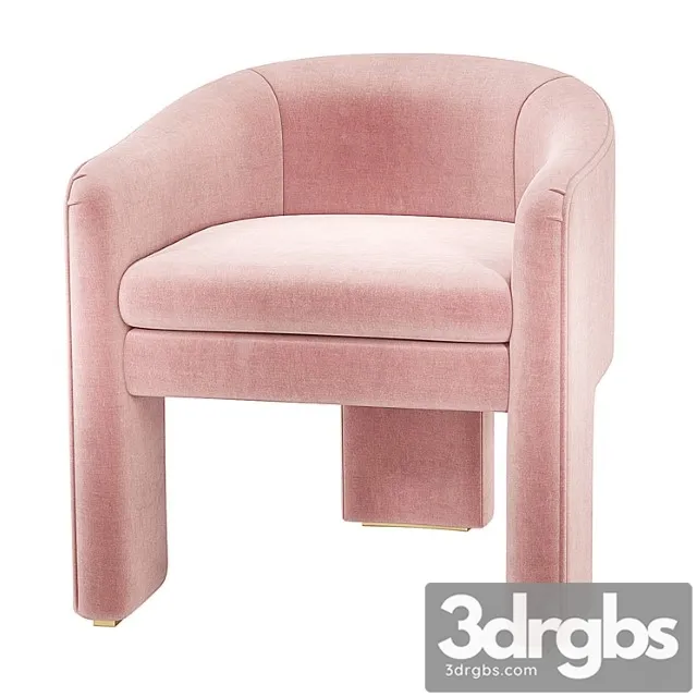 Eichholtz Pebbles Chair Three Legs 2 3D Model Free